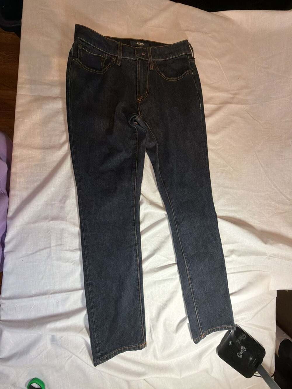Aero Skinny Jeans 29x32 Dark Wash Denim